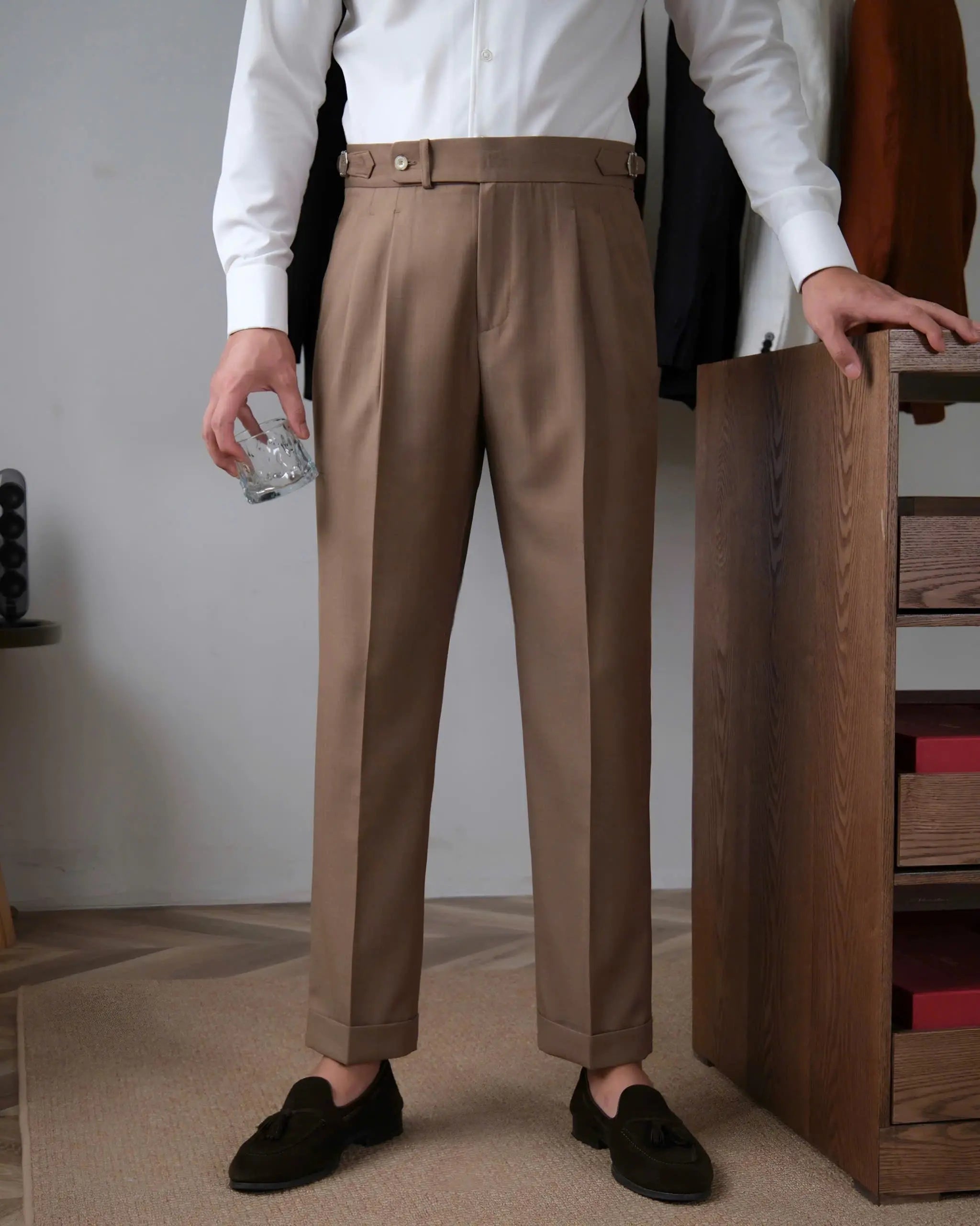 Sidetab Classic Trousers Genova