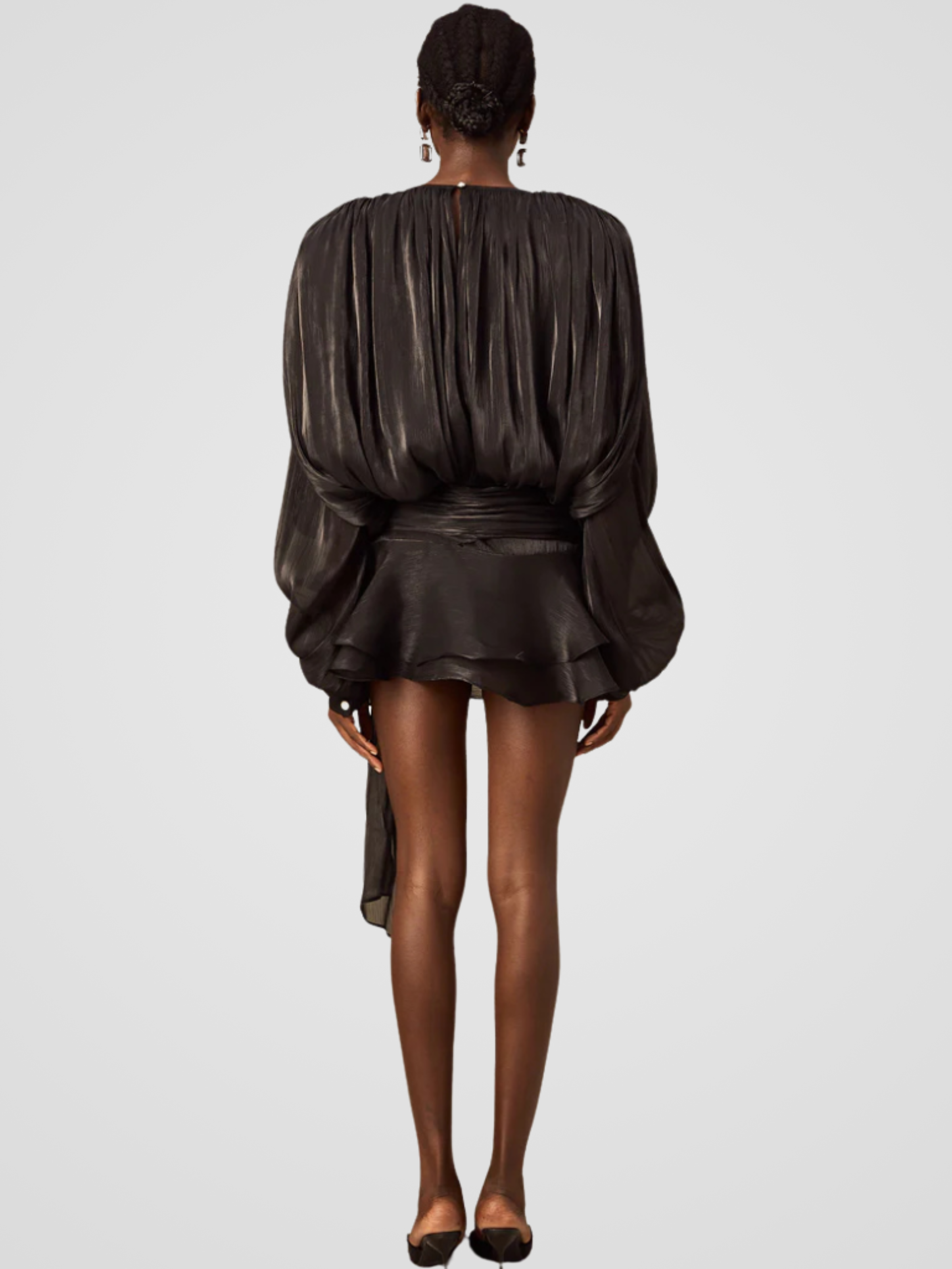 ISLA DRAPED MINI DRESS