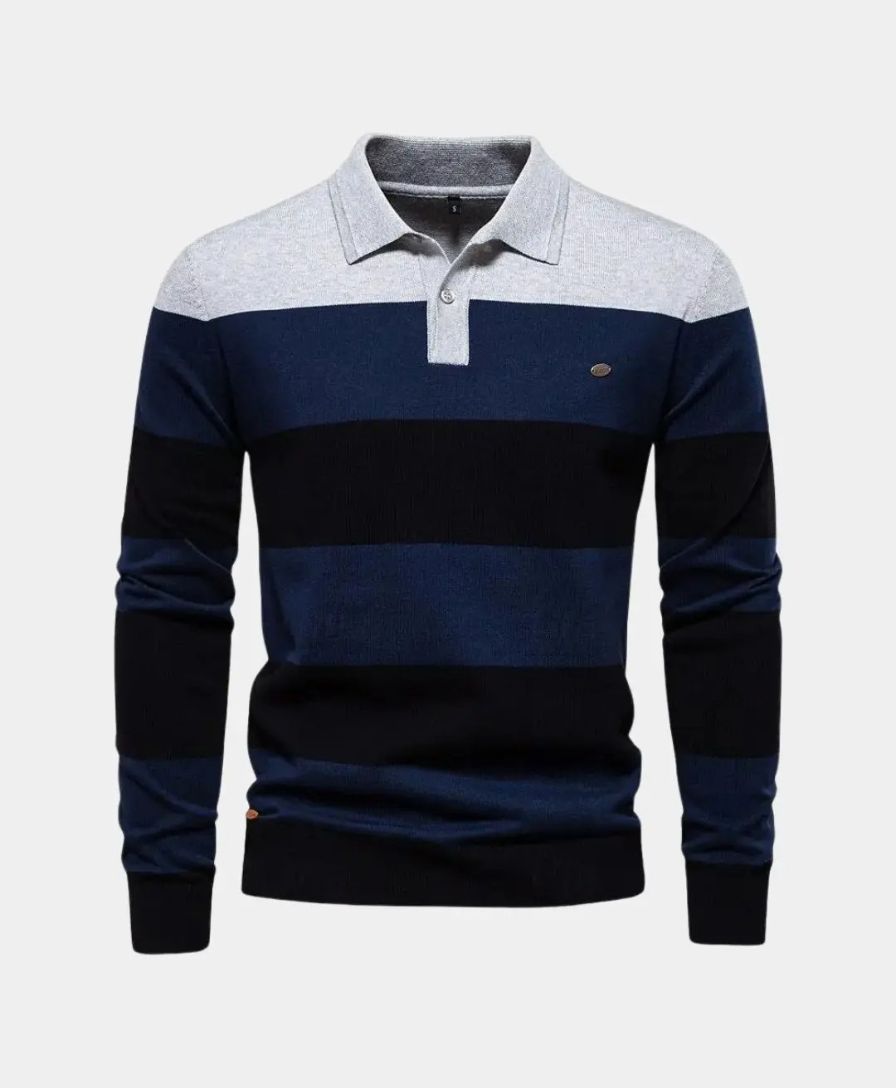 Colourful Hooded Sweatshirt with Half-Zip - Finley & Family