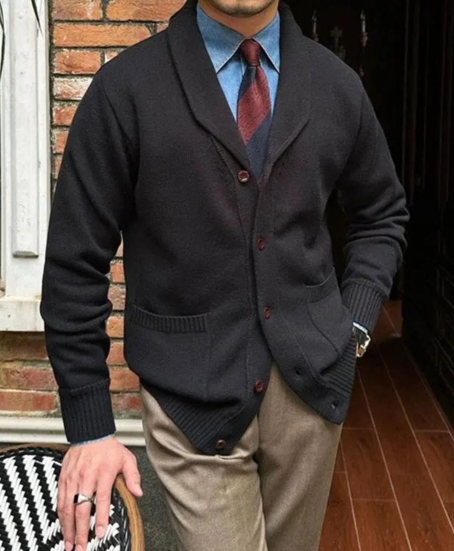 British Knitted Cardigan - Finley & Family