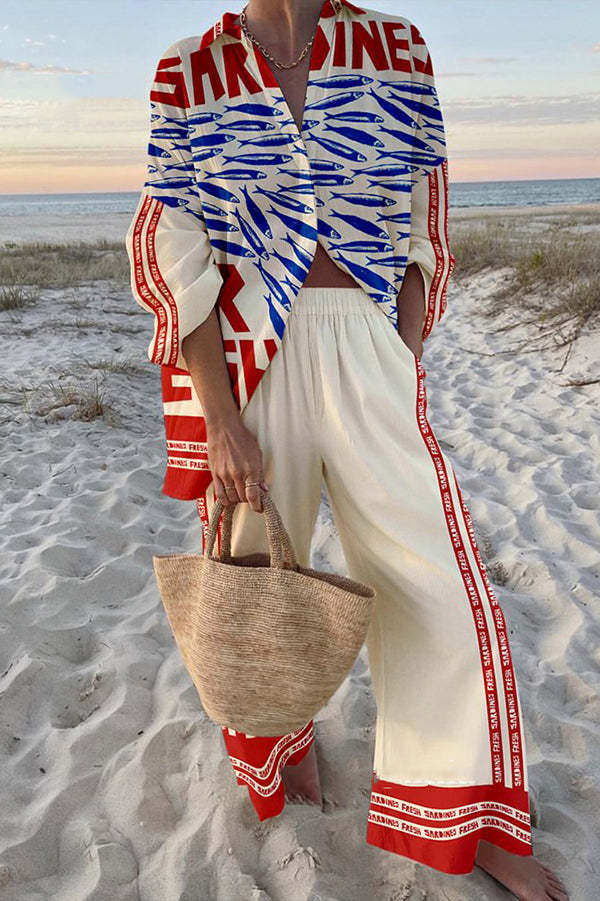 Banco Sardine | Printed Set