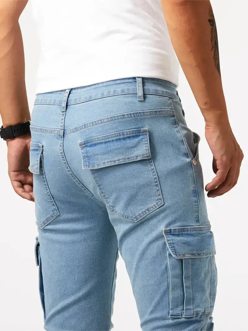 Jean Cargo Trousers