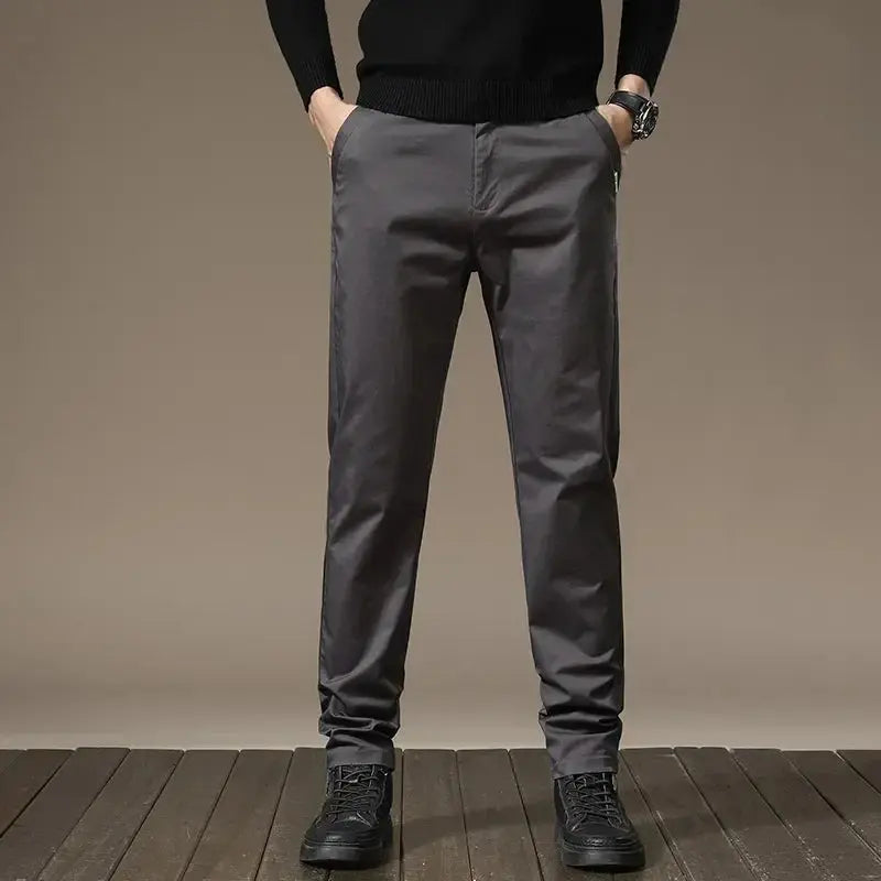 Basic Straight Trousers