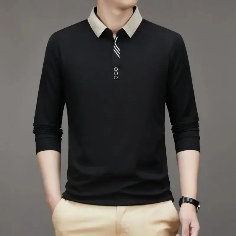 Elegant Long Sleeve Polo - Finley & Family