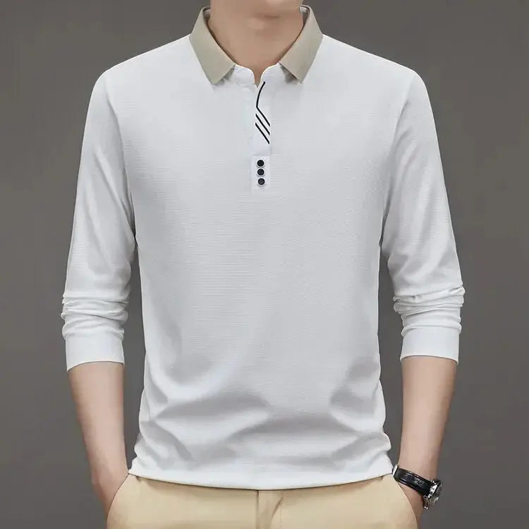 Elegant Long Sleeve Polo - Finley & Family