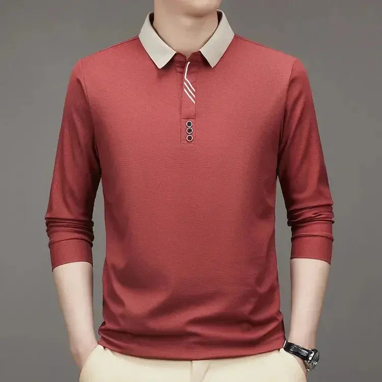 Elegant Long Sleeve Polo - Finley & Family