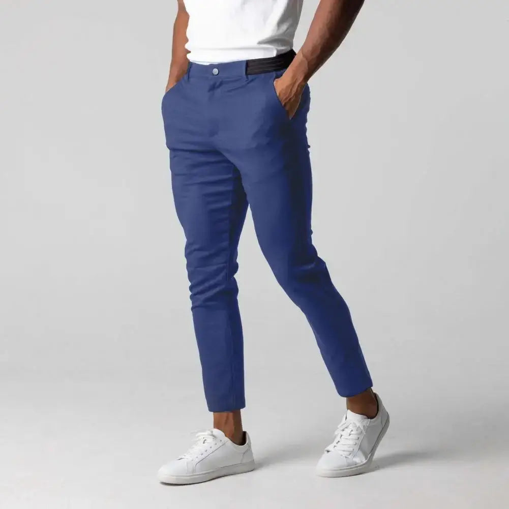 Fitted Stretch Trousers