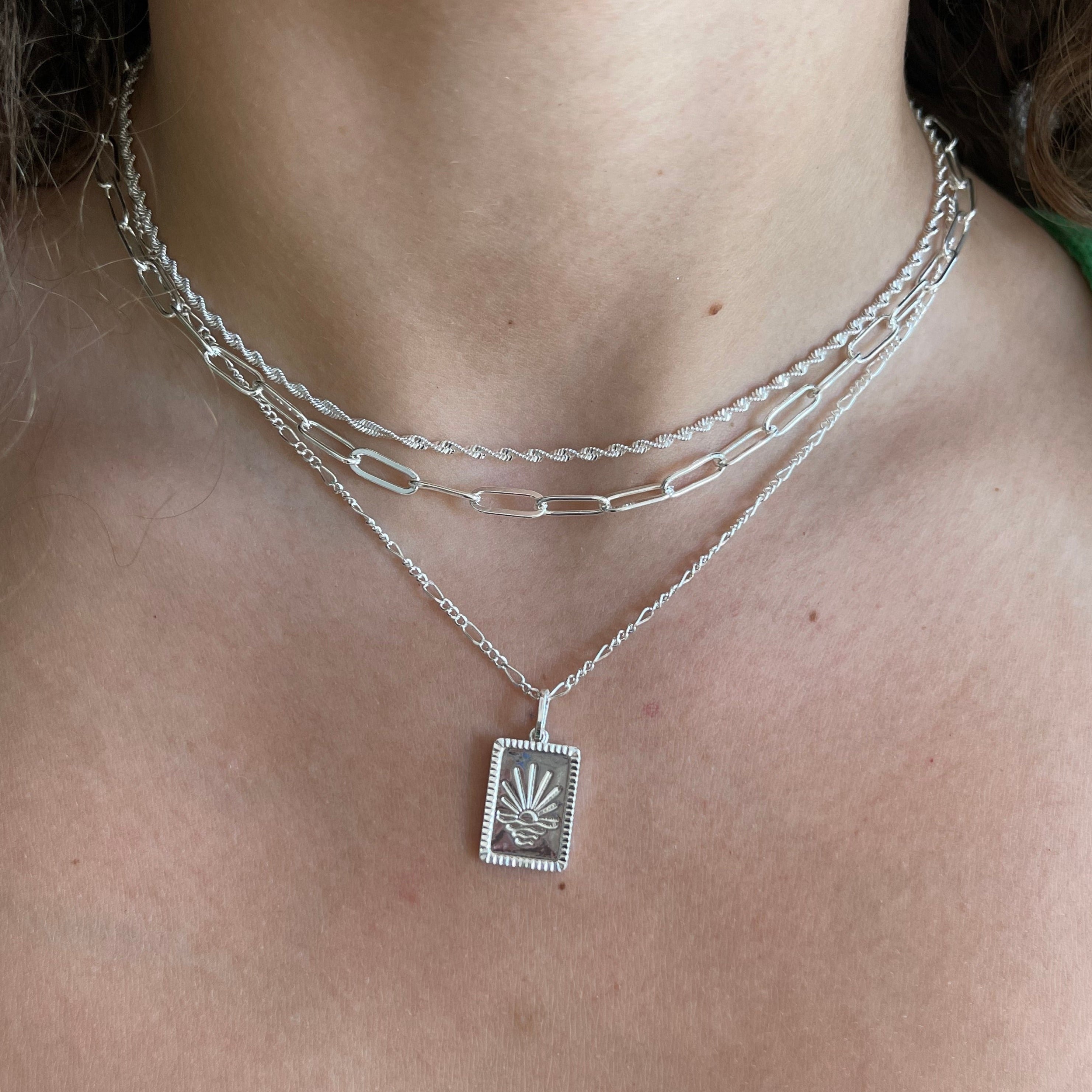 Radiant Sun Pendant Necklace