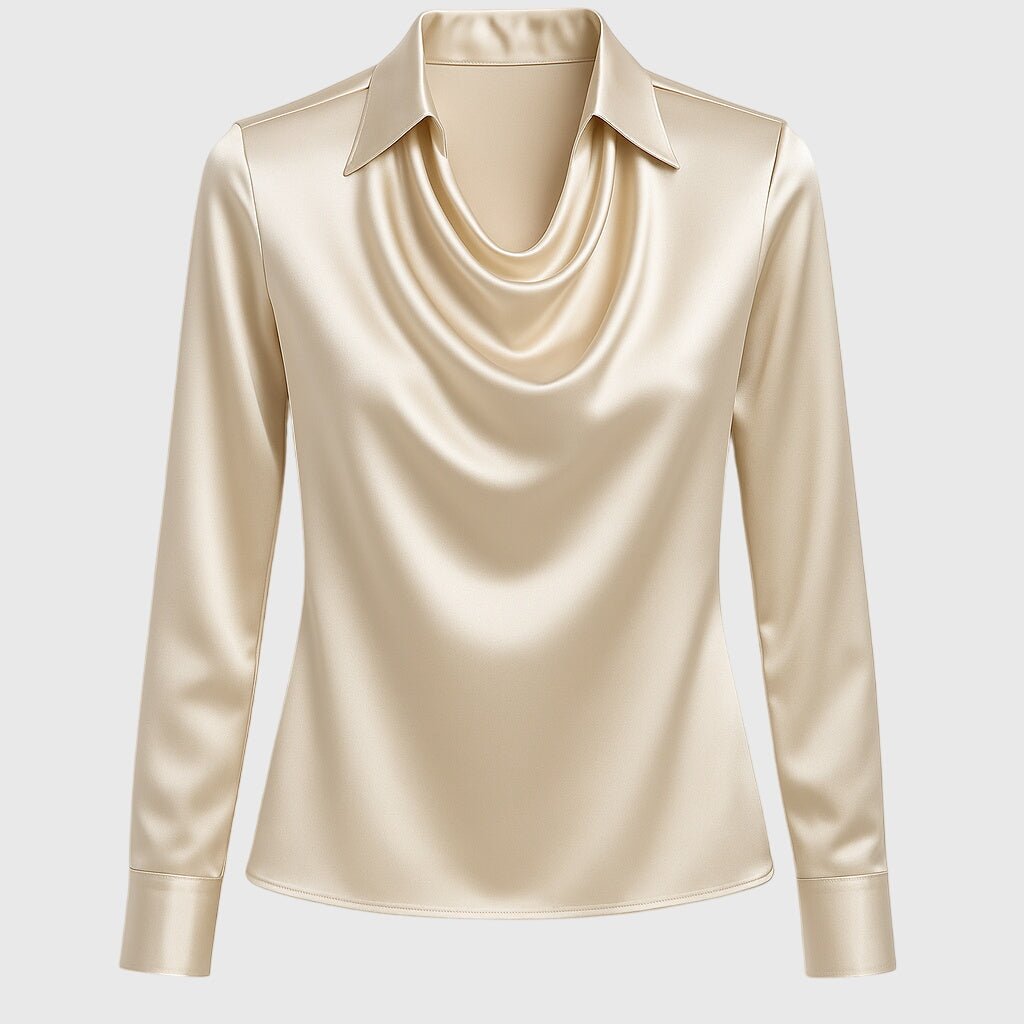 ARIANE - LUXURIOUS SATIN BLOUSE