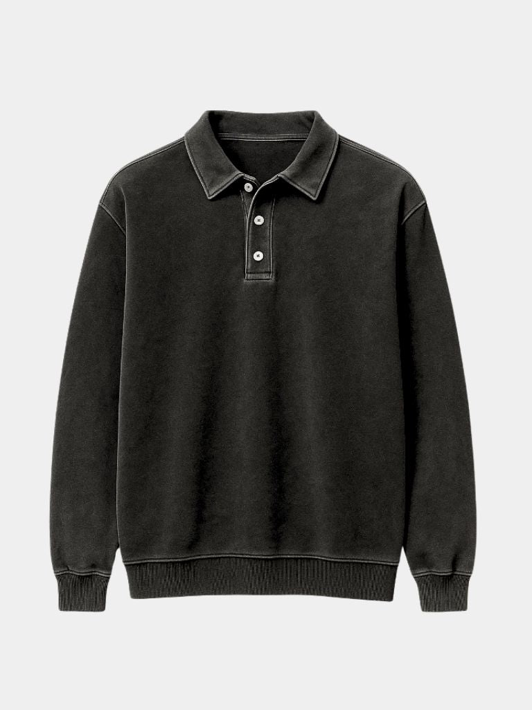 Canyon Mist Long Sleeve Polo – Finley & Family