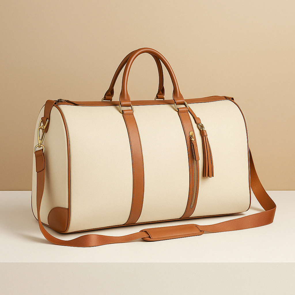 Convertible garment duffle bag for women | Amelia