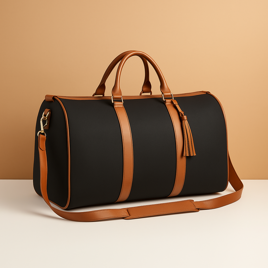 Convertible garment duffle bag for women | Amelia