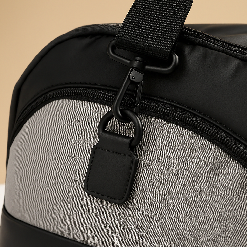 Convertible garment duffle bag with backpack straps for men | Nolan