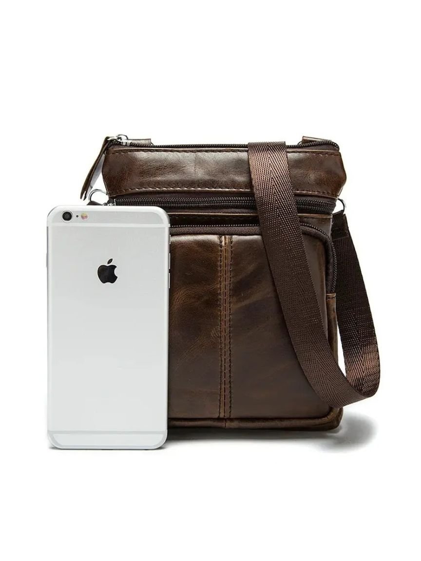 Finley & Family Leather Crossbody Bag