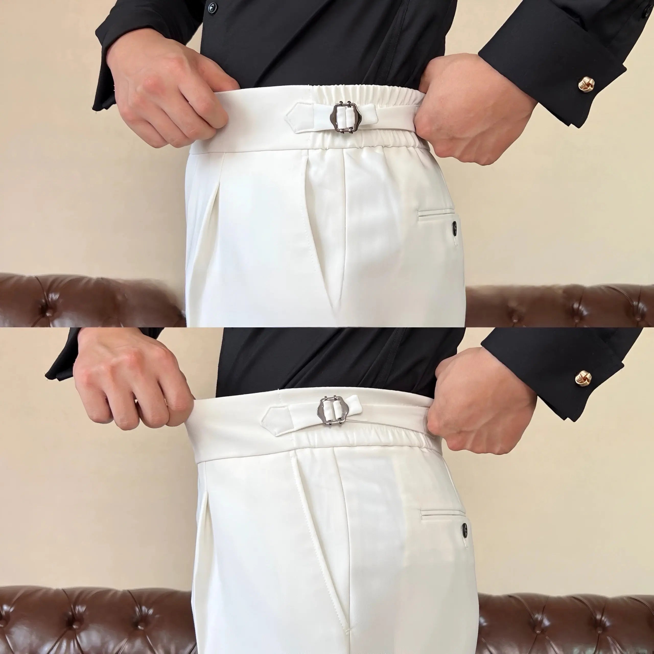 Classic Elastic Pants Sidetab Italia