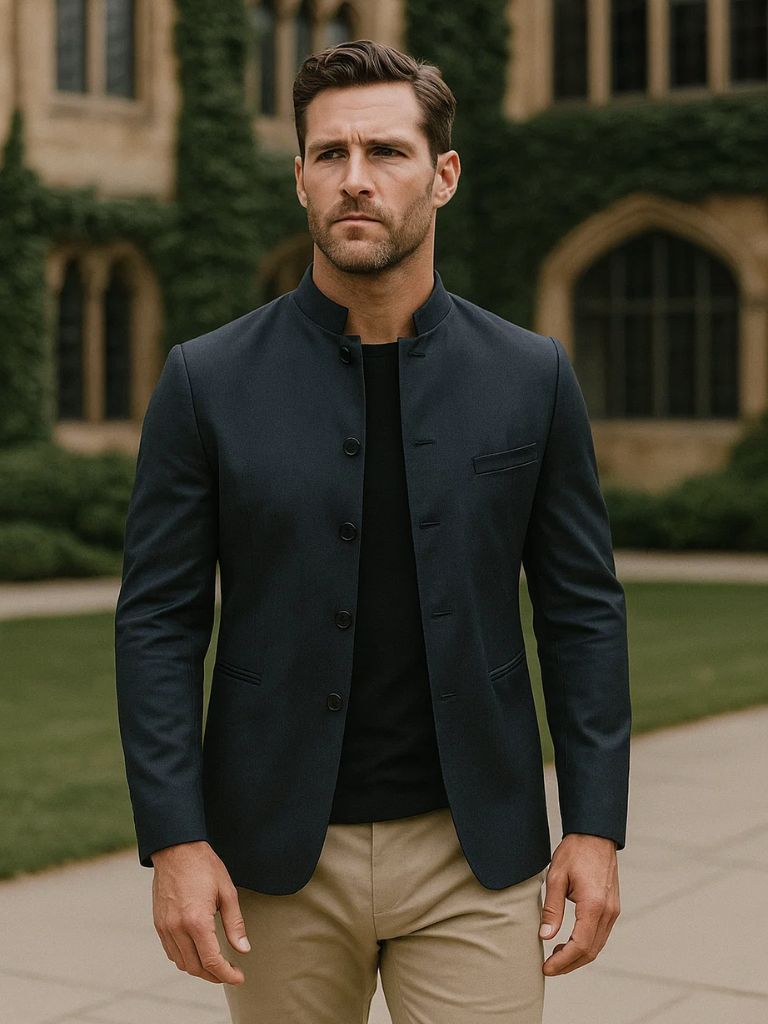 Finley & Family Elegant Collar Jacket