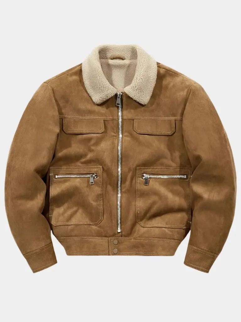 Finley & Family Essential Fleece Suede Jacket