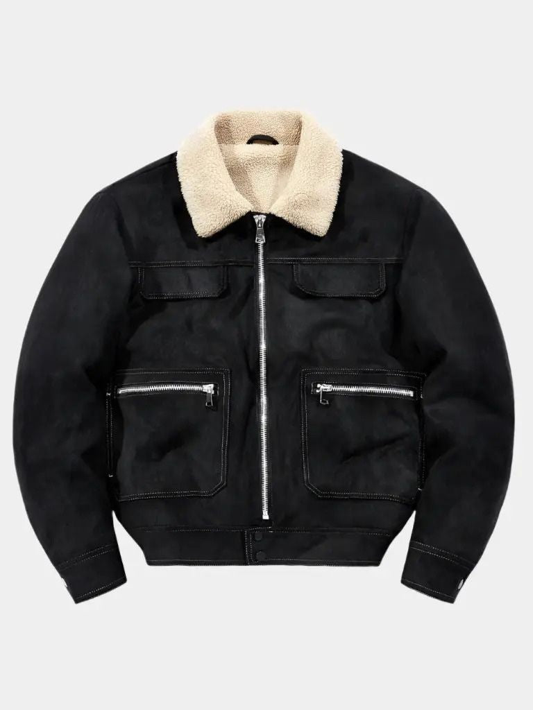 Finley & Family Essential Fleece Suede Jacket