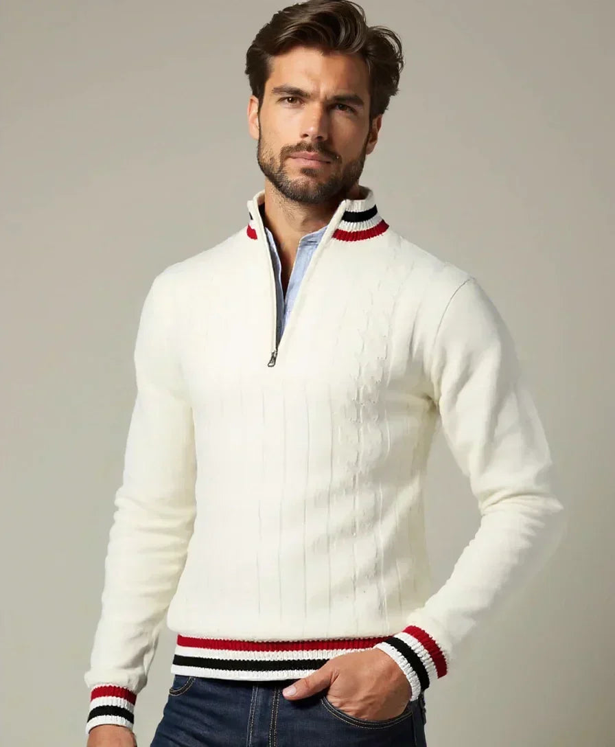 Basic Turtleneck and Zip Sweater - Finley & Family