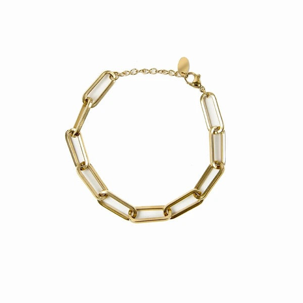 Gold Clip Bracelet