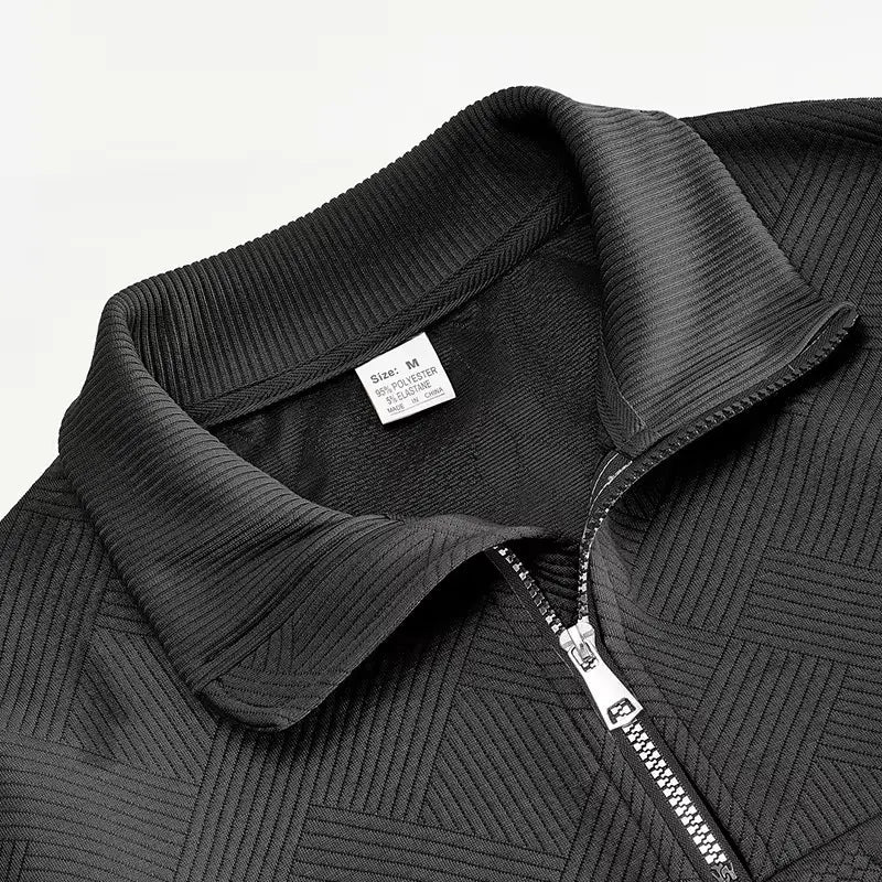 Henry Essential Zip Collar Sweater - Finley & Family