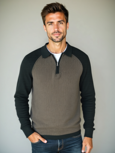Raglan Zip Sweater - Finley & Family