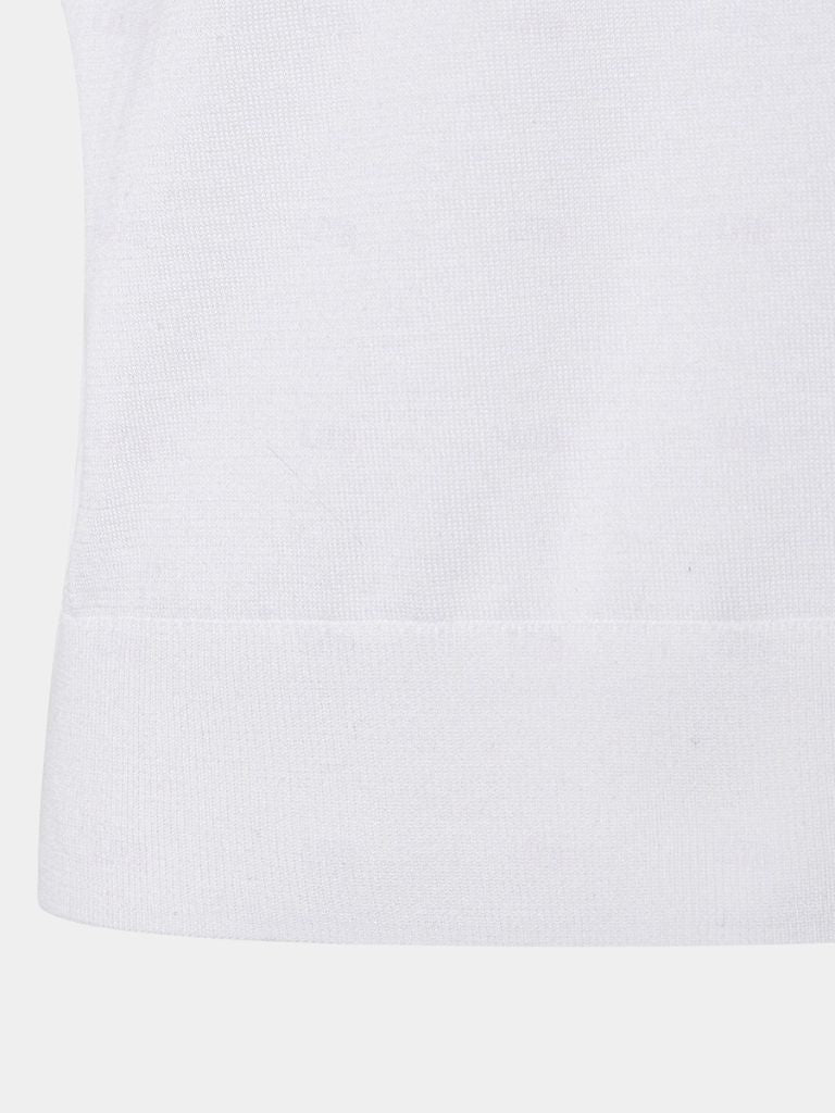 Ivory Elite Long Sleeve Polo – Finley & Family