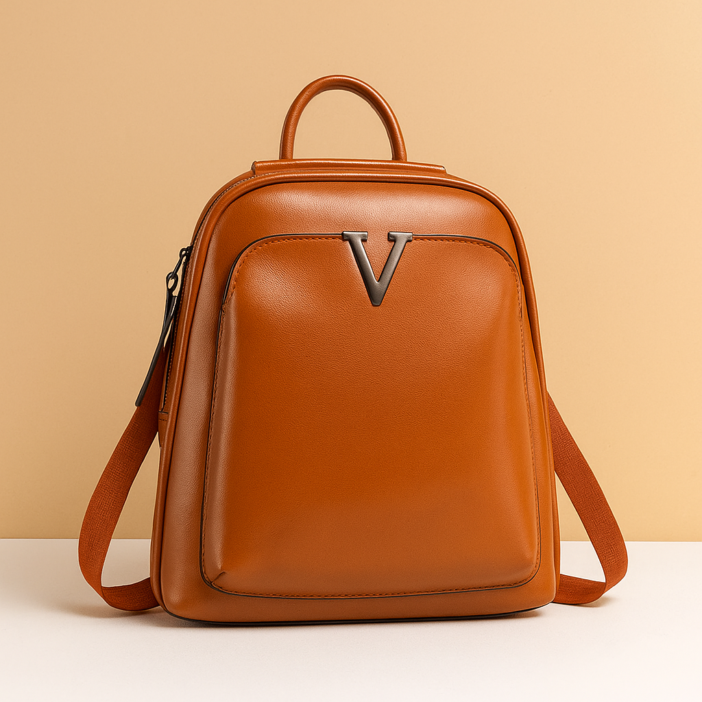 Convertible leather backpack handbag for women | Amelia