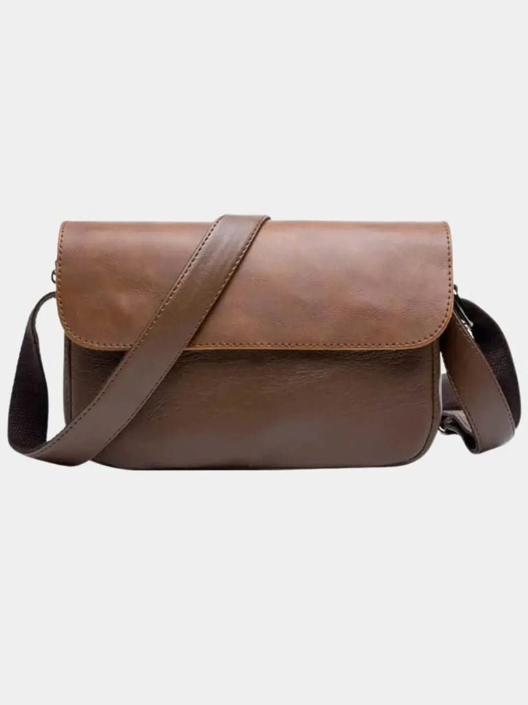 Finley & Family Milan Essential Leather Crossbody Bag