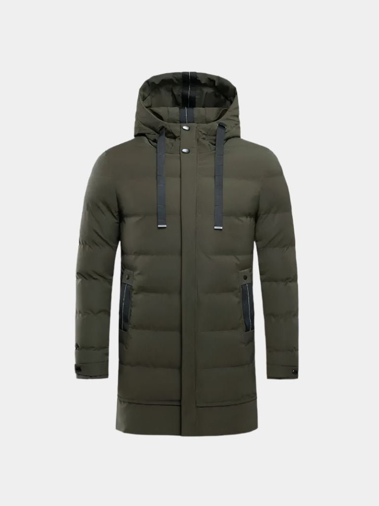 Finley & Family Long Minimalist Puffer Coat