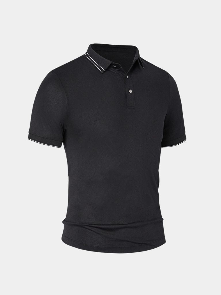 Polo with Obsidian Trim – Finley & Family