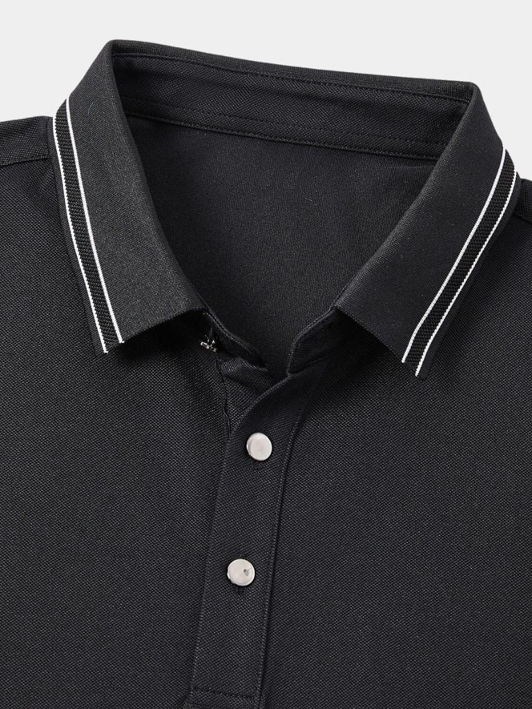 Polo with Obsidian Trim – Finley & Family
