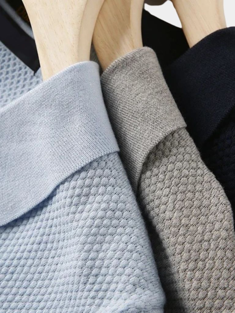 Old Money Cotton Polo - Finley & Family