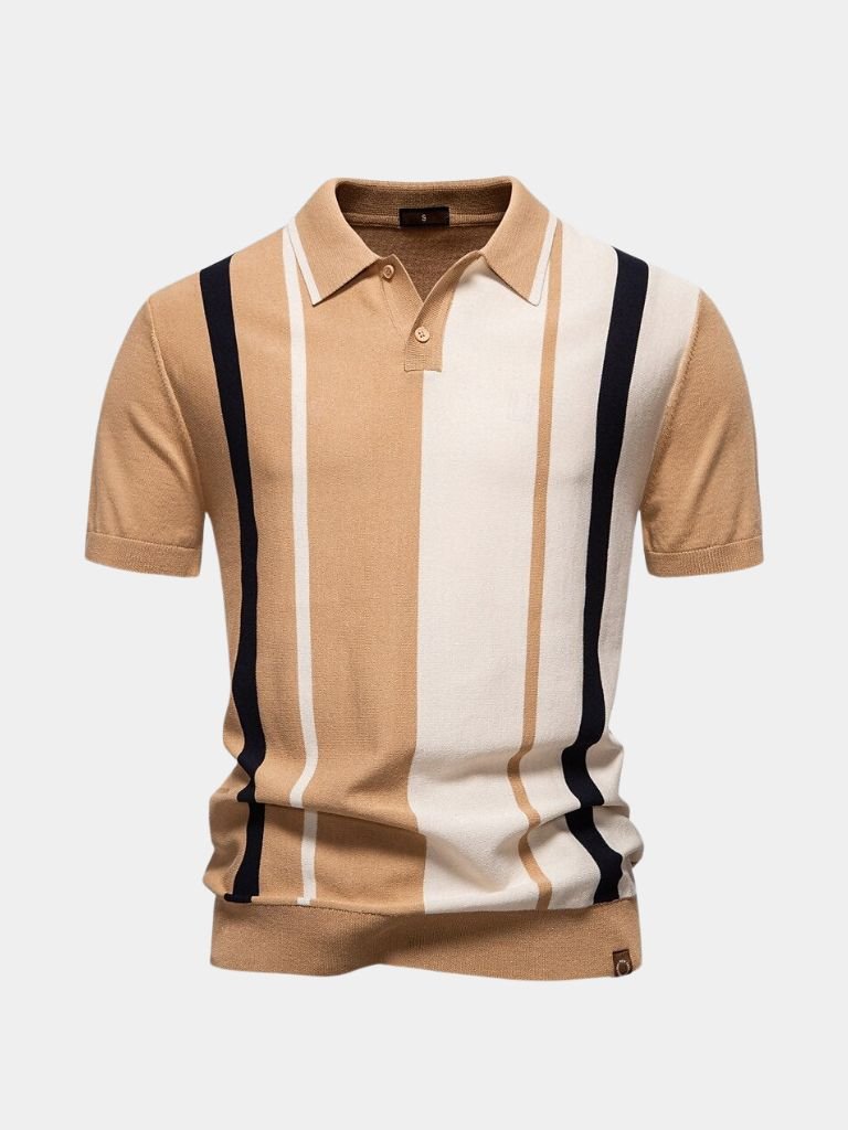 Retro Striped Polo – Finley & Family