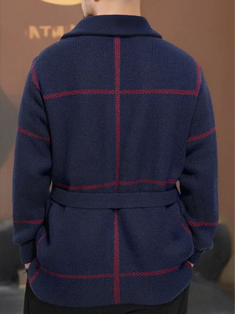 Finley & Family Rome Knit Coat with Belt