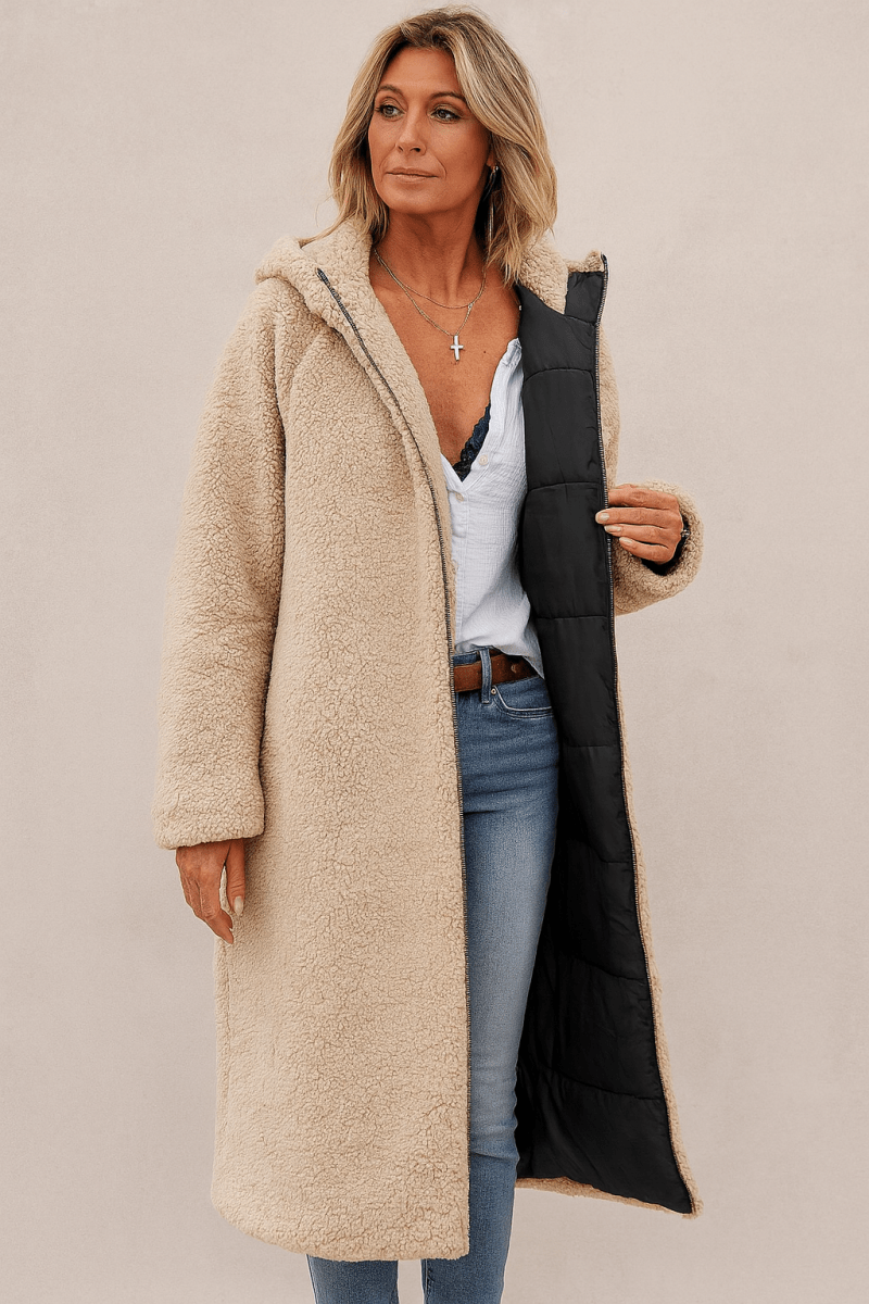 SASHA | LUXURIOUS REVERSIBLE SOFT COAT
