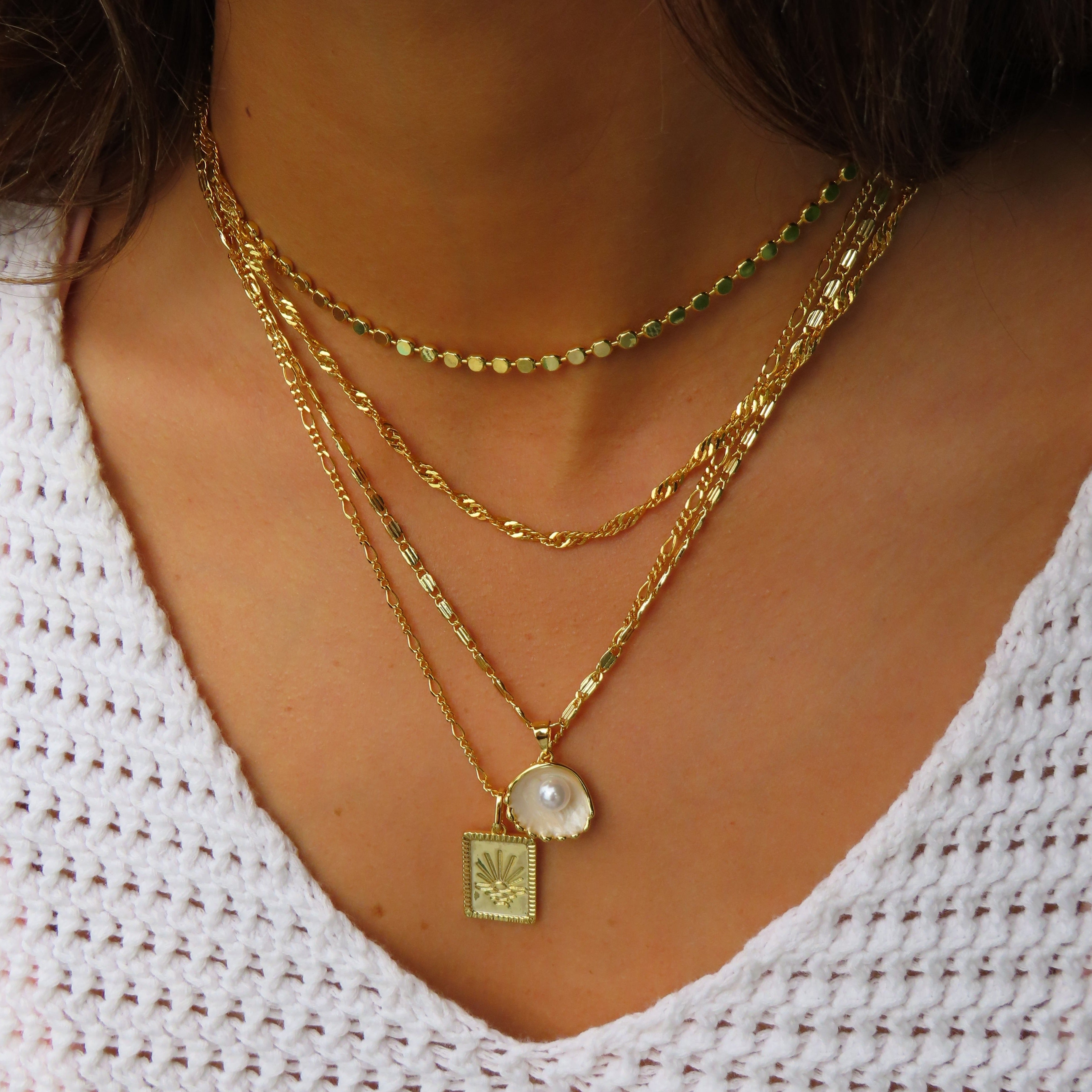 Radiant Sun Pendant Necklace