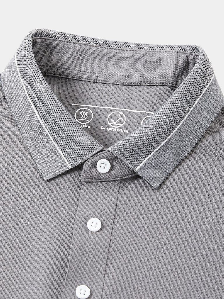 Steel Grey Polo – Finley & Family