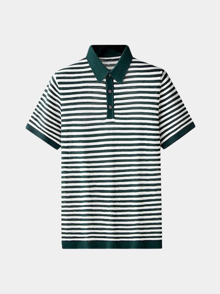 Classic Striped Polo - Finley & Family