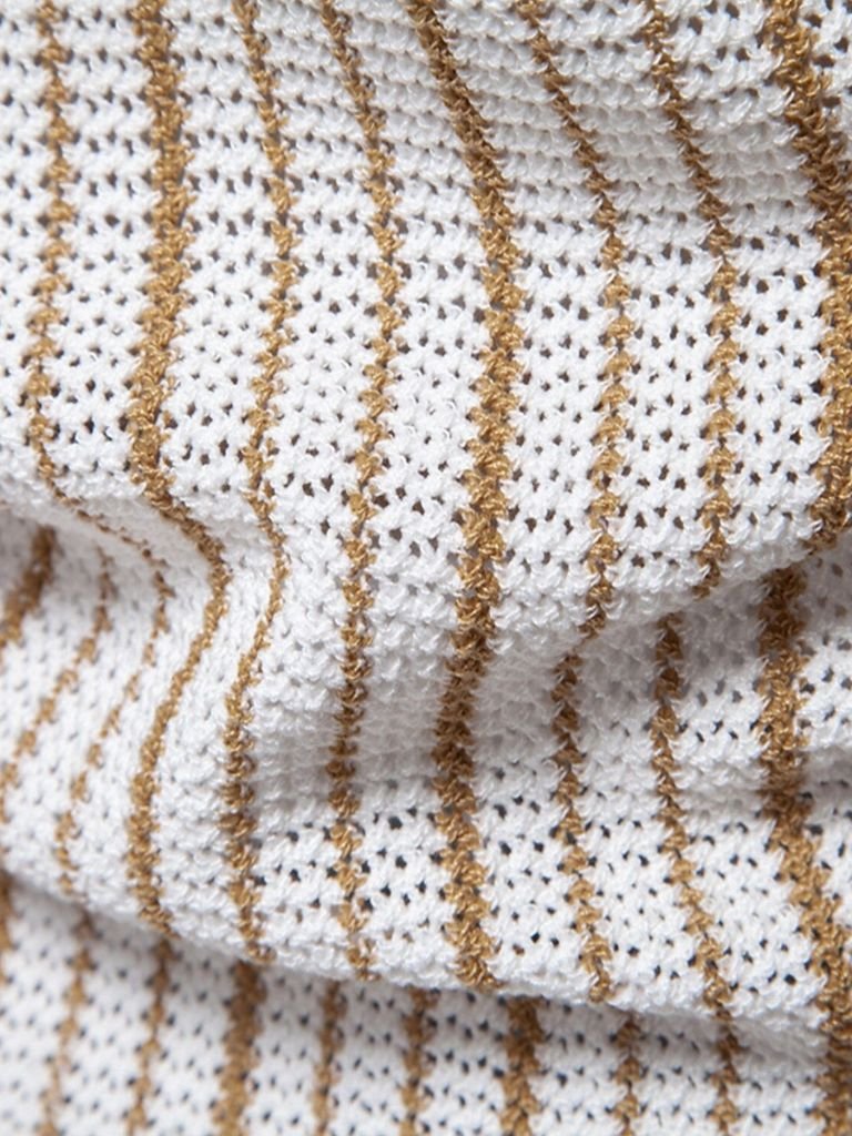 Striped Knit Polo - Finley & Family