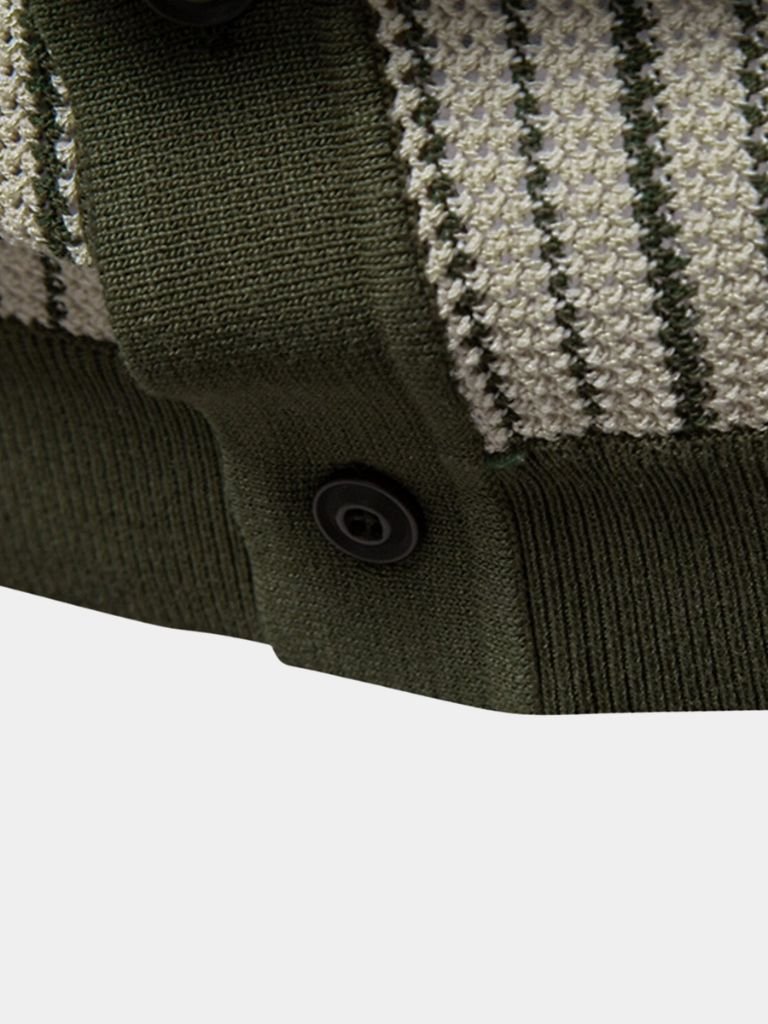 Striped Knit Polo - Finley & Family