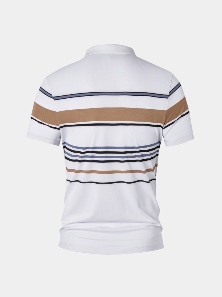 Sunset Striped Polo – Finley & Family