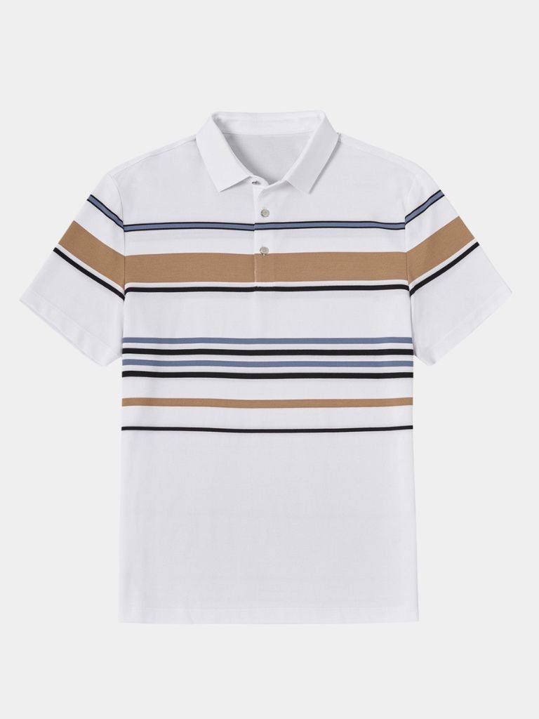 Sunset Striped Polo – Finley & Family