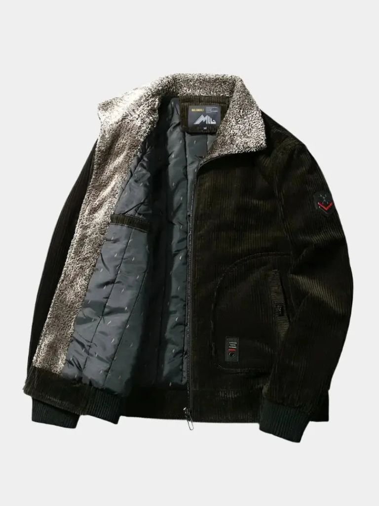 Finley & Family Corduroy Thermal Windbreaker Jacket