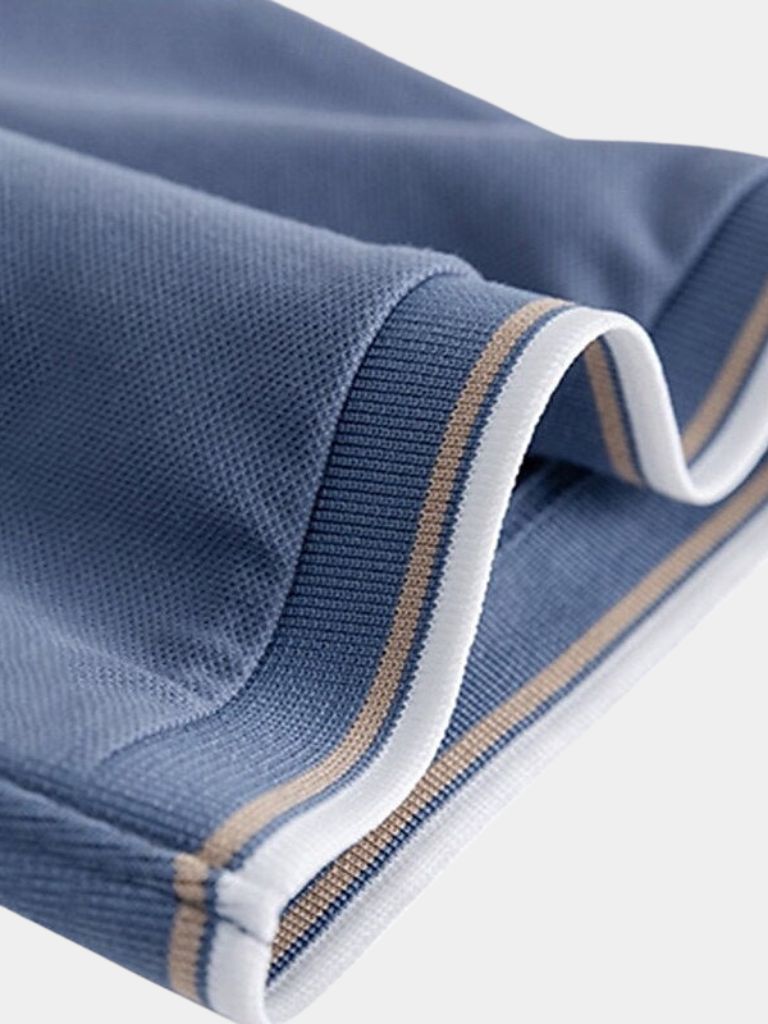 Timeless Black V-Neck Polo - Finley & Family