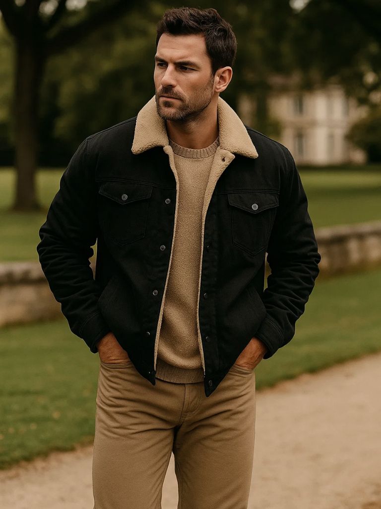 Retro Fleece Bomber Jacket - Finley & Family