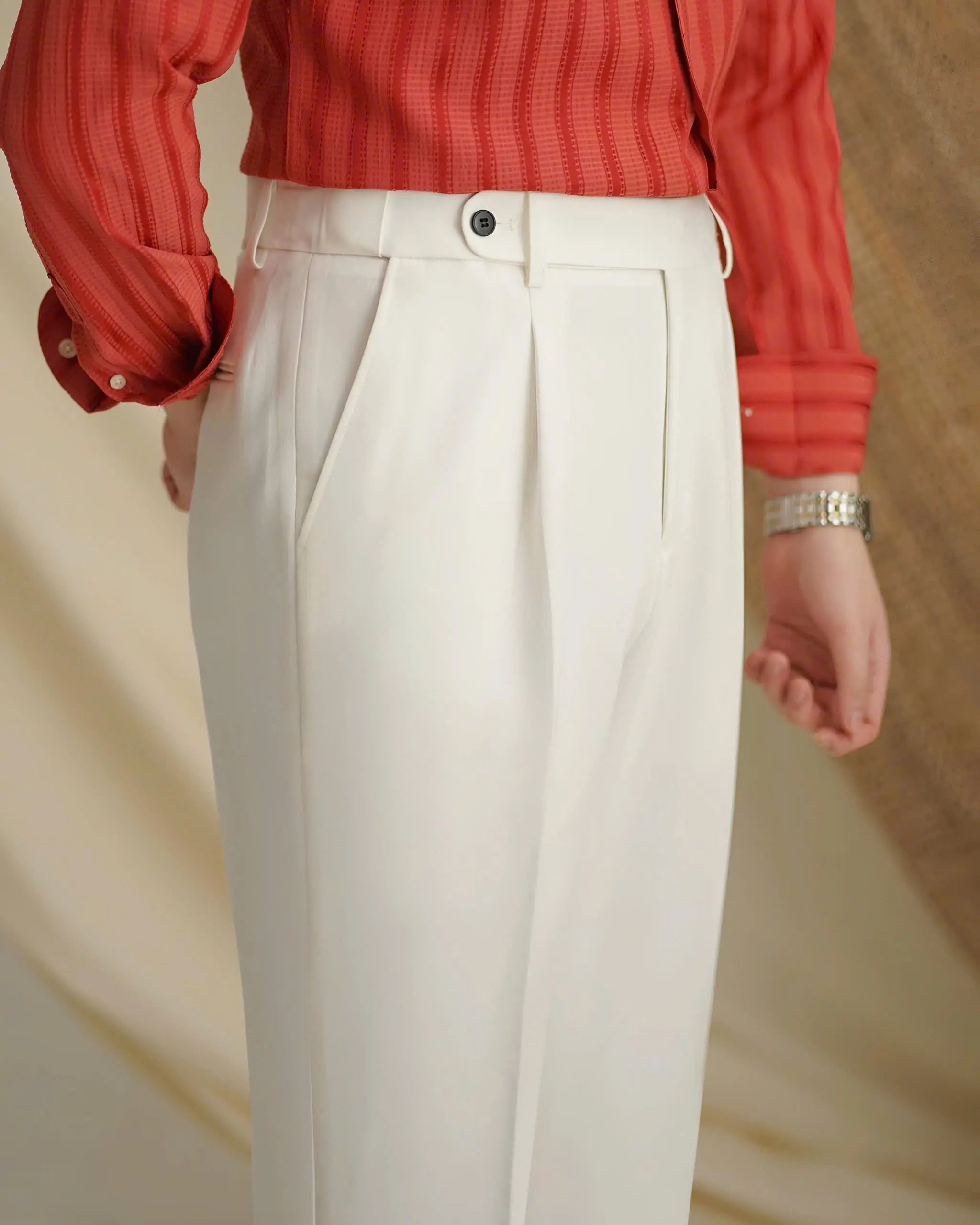 Premium Elastic Classic Trousers