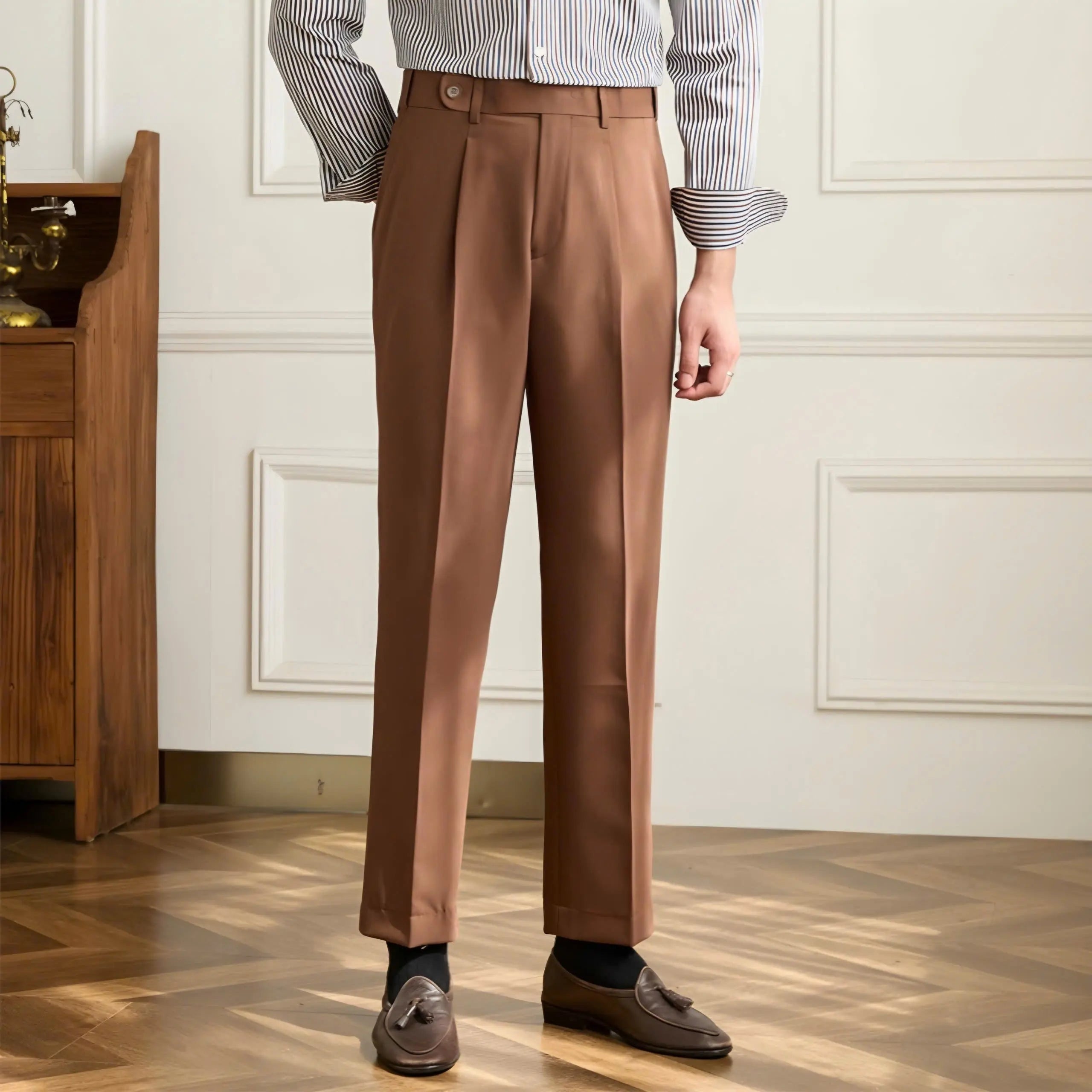 Premium Elastic Classic Trousers